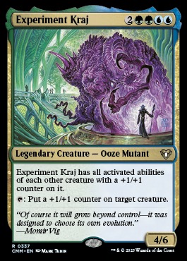 Experiment Kraj Commander Deck